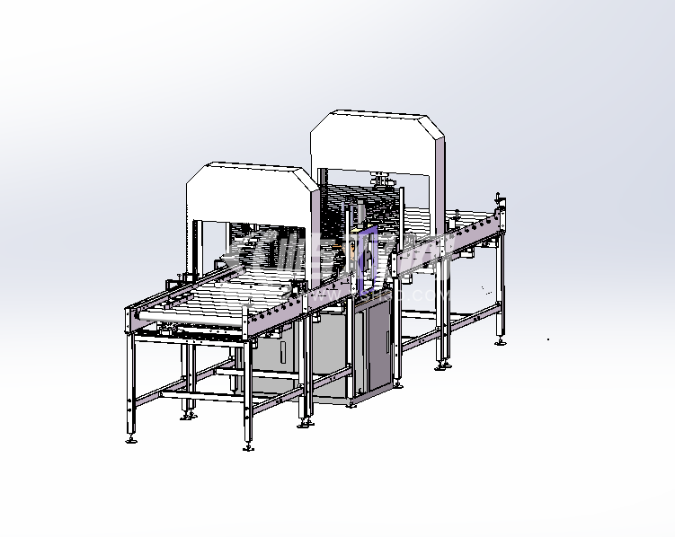 车载产品锁螺丝流水线